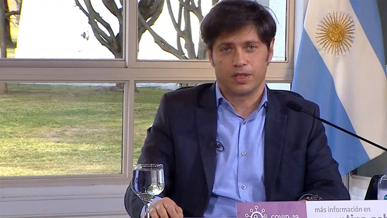 Kicillof pidió "no politizar la pandemia" y destacó trabajo coordinado con CABA